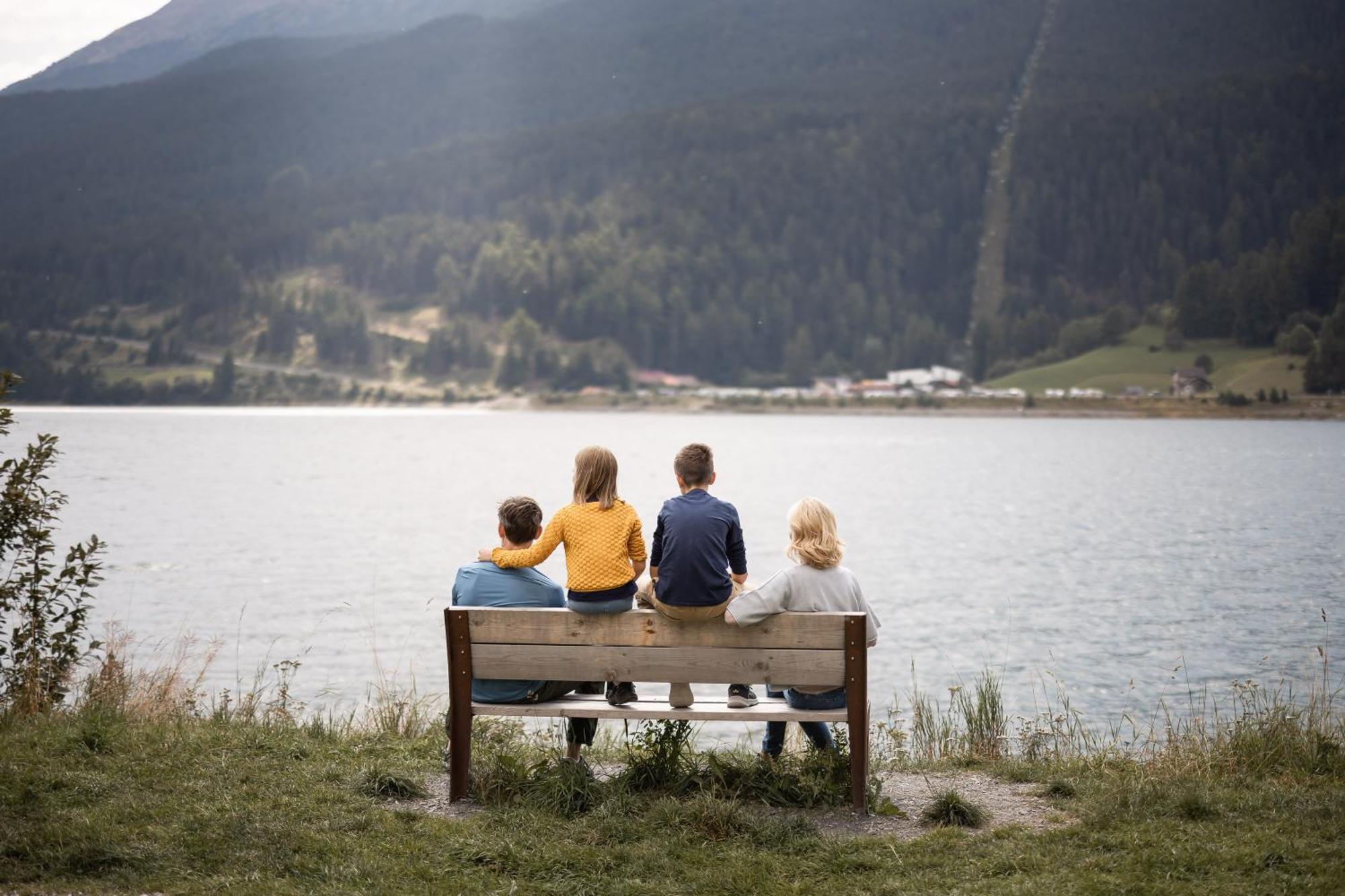 Das Gerstl Family Retreat Resia Bagian luar foto