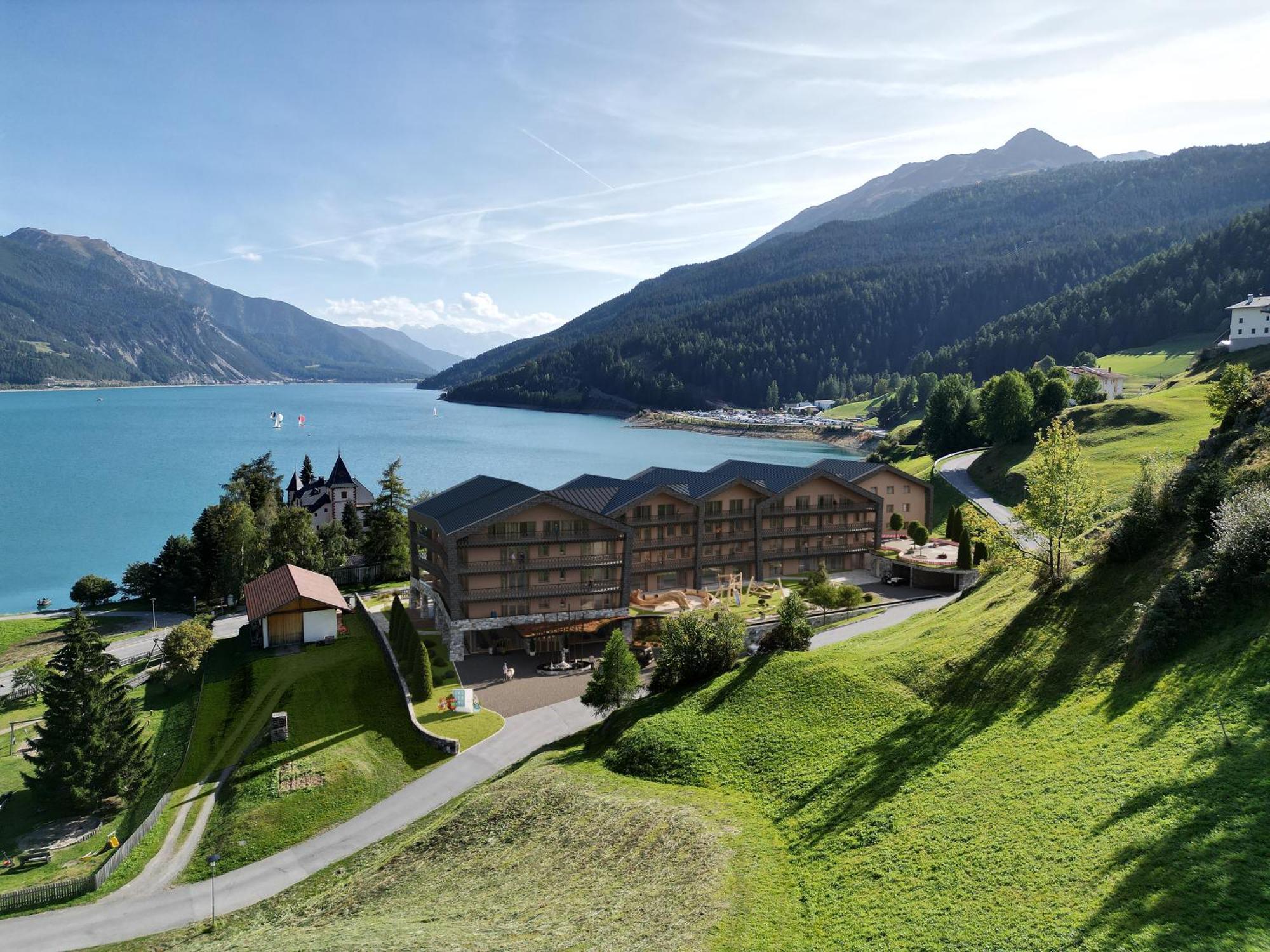 Das Gerstl Family Retreat Resia Bagian luar foto